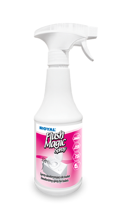 Flush magic spray